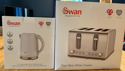 Swan kettle slice - swan, toaster