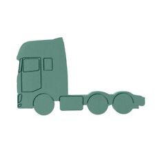 Lorry HGV Tractor Unit Floral OASIS® FOAM FRAMES® Memorial Tribute in 2 Sizes