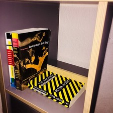 Book shelf Stop / Buffer for Ikea Kallax + Expedit - Shelf tidy for neat storage