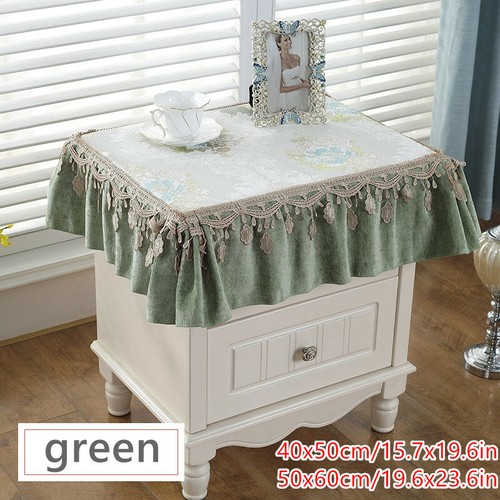 Tablecloth bedside table - tablecloth,