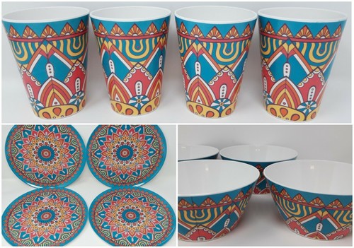 Melamine plate bowl tumbler - plate,