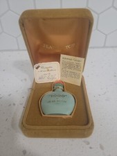 VINTAGE JADE GREEN GLASS 1000 PERFUME BOTTLE IN ORIGINAL BOX BY JEAN PATOU PARIS