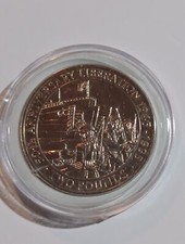  Silver 1994 50th Anniversary Liberation  Of The Channel Islands   Proof Coin