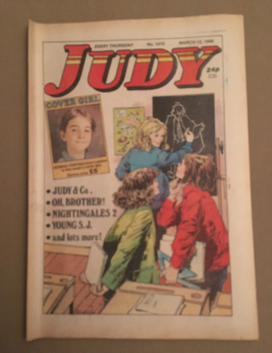 Vintage judy comic no 1470 - comic,