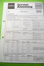 Service manual for Grundig