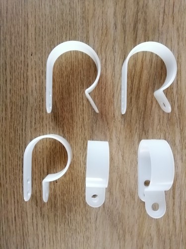 Clips x10 hose - 3/8", pipe