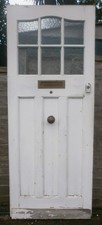 1930s wooden front door