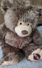 2003 Harley Davidson Biker Club Official Teddy Bear Soft Plush Toy - 40cm Brown 