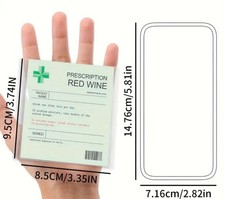 Red Wine Prescription Bottle