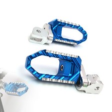 For Honda CBR600F (PC41) 12-15 14 13 25mm Lower Front Foot Pegs Wide Rider Blue