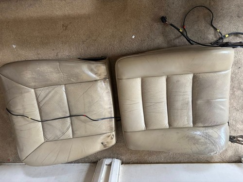 Mercedes w126 cream - w126, leather