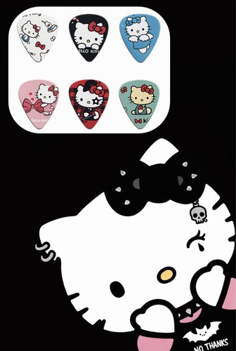 Hello kitty guitar picks - hello,