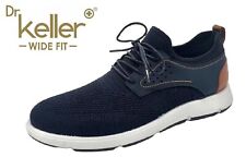 MENS DR KELLER NAVY WIDE FIT