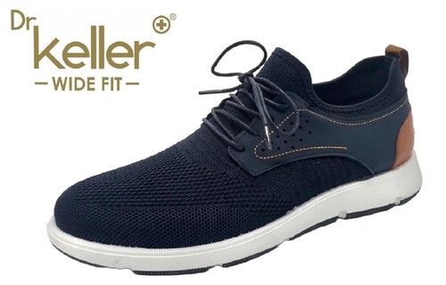 Mens keller navy - wide, fit