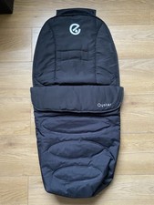 Babystyle Oyster Zero Pushchair Footmuff Cosy Toes Black