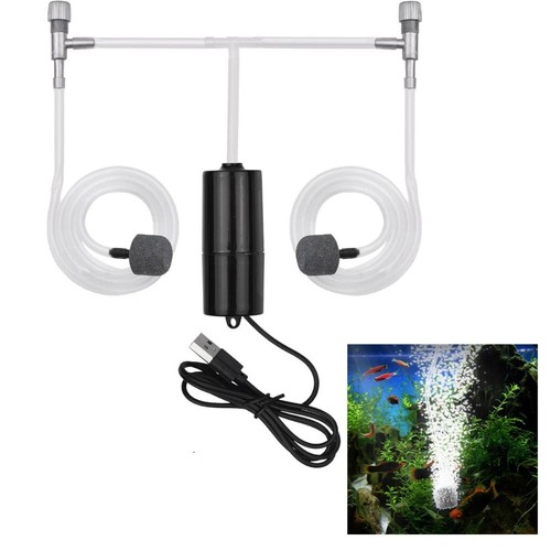 Mini small air compressor fish - air,