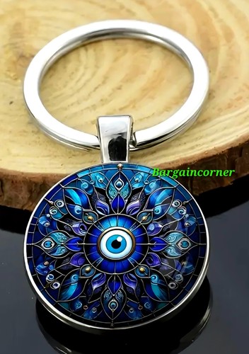 Turkish evil eye keyring - turkish,