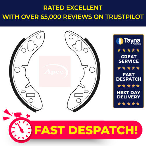 Brake shoes set fits - set, reliant