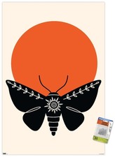 Trends international ink moth - ink,