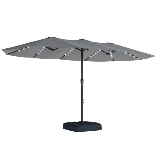 Patio umbrella double sided - patio, double-sided