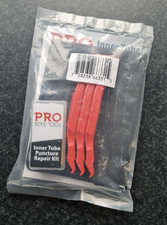 PRO BIKE TOOL Inner Tube Puncture Repair Kit with Tire Levers – Waterproof Bag