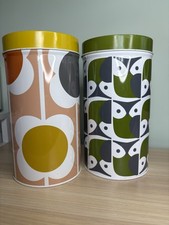 2 x Orla Kiely Storage Tins /