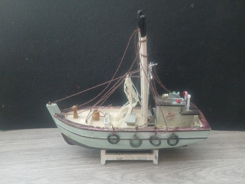 Vintage solid wood fishing - wood,