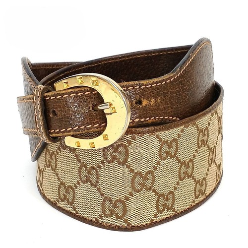 Gucci canvas leather wide - gucci,