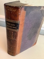 No Plates 1860 The Land And The Book Of The Holy Land By Thomson HB