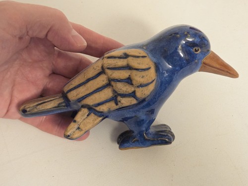 Pottery kingfisher stoneware - kingfisher,