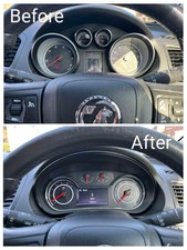 VAUXHALL ASTRA J TO INSIGNIA FACELIFT INSTRUMENT CLUSTER CLOCKS UPGRADE