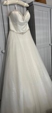 wedding dress size UK 14 Ella
