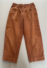 TOAST CORD TROUSERS SZ 10 RUST