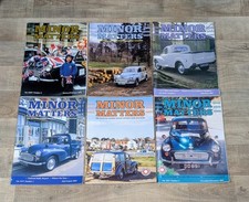 Minor Matters Morris Owners Club 6 Car Magazine Full Year 2003 January-December