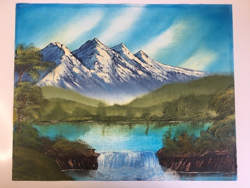 Big oil painting canvas - oil, on