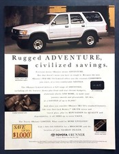 1995 toyota runner 4wd - toyota, sr5