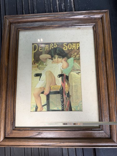 Poster vintage pears soap - vintage,,