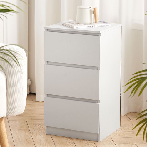 Bedside storage cabinet white - bedside,