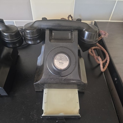 Vintage black bakelite - vintage,