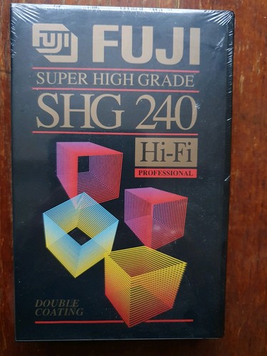 Fuji shg 240 vhs - fuji, video