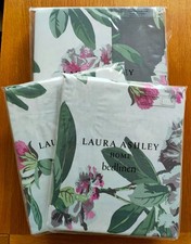 LAURA ASHLEY Adeline Printed Dusky Rose Super King Duvet Cover + 2 Pillowcases