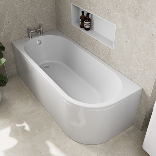 1800mm side front - side, bath