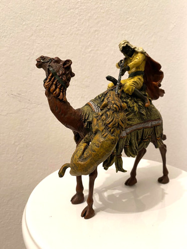 Bronze sculpture arab - bronze,
