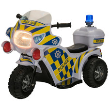 Police motorbike ride kids - motorbike,