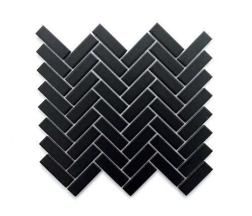 1x3 black matte - 1x3, ceramic