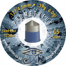 iHunter  **NEW** Prometheus G5 Short  Pellets .177 / 4.50 Lead Free (125ct) L577