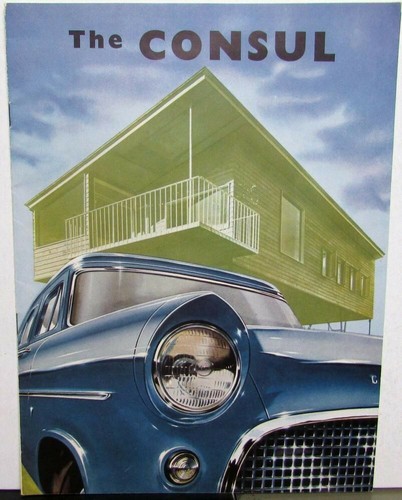 1957 ford consul - consul, sales