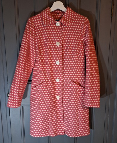 Polka dot frock - frock, coat