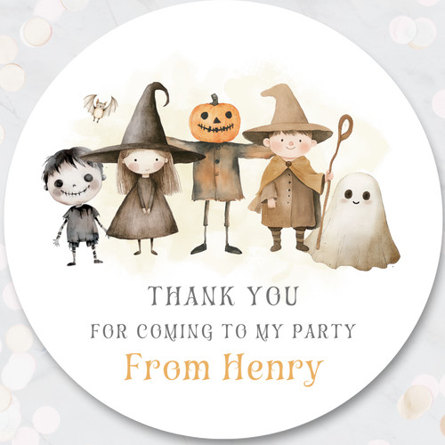Personalised halloween party - personalised,