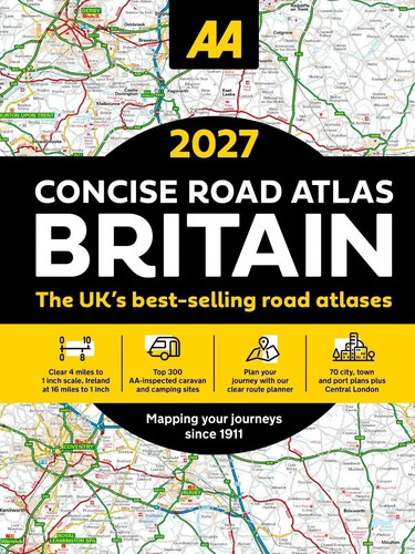 2027 concise road atlas - concise,